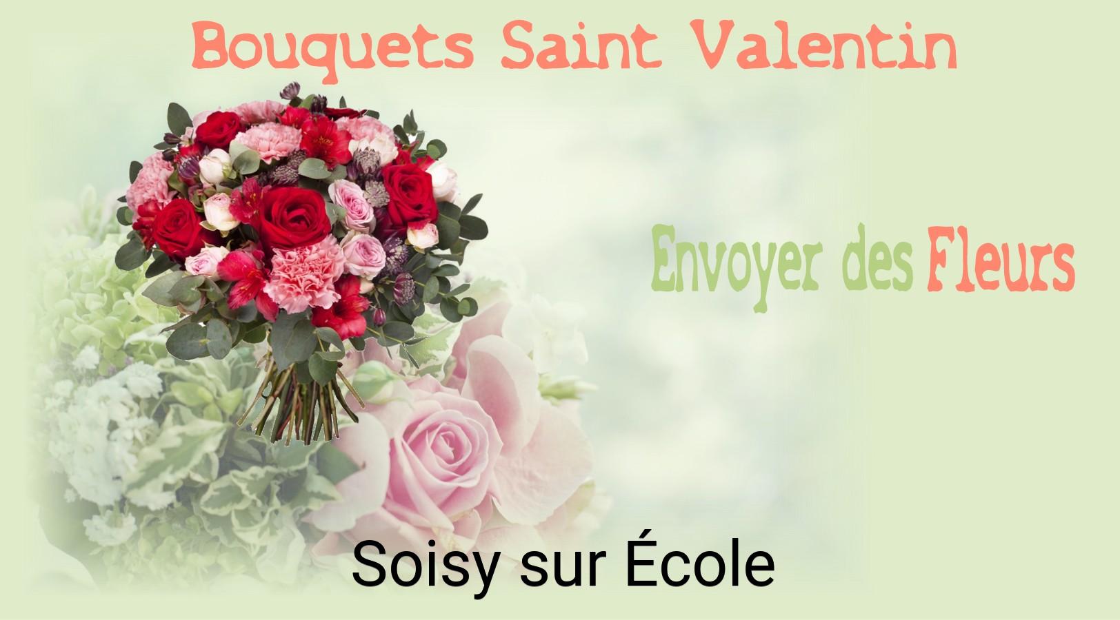 Roses de Saint-Valentin livrées à Soisy-sur-École
